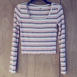 Ribbed Multi Colored Size Small.